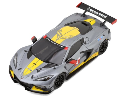 Kyosho Mini-Z MR-04 Chevrolet Corvette C8.R Pre-Painted Body (Gun Metal/White) (Copy)