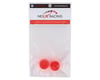 NEXX Racing Mini-Z 2WD Solid Rear Rim (2) (Red) (0mm Offset)