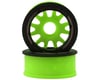 NEXX Racing Mini-Z RWD "JUD" EVO Front Threaded Side-Wall Carbon-Fiber Rims (0mm Offset) (Green) (2)