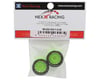 NEXX Racing Mini-Z RWD "JUD" EVO Front Threaded Side-Wall Carbon-Fiber Rims (0mm Offset) (Green) (2)