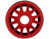 NEXX Racing Mini-Z RWD "JUD" EVO Rear Threaded Side-Wall Carbon Fiber Rims (0mm Offset) (Red) (2)