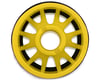 NEXX Racing Mini-Z RWD "JUD" EVO Rear Threaded Side-Wall Carbon Fiber Rims (0mm Offset) (Yellow) (2)