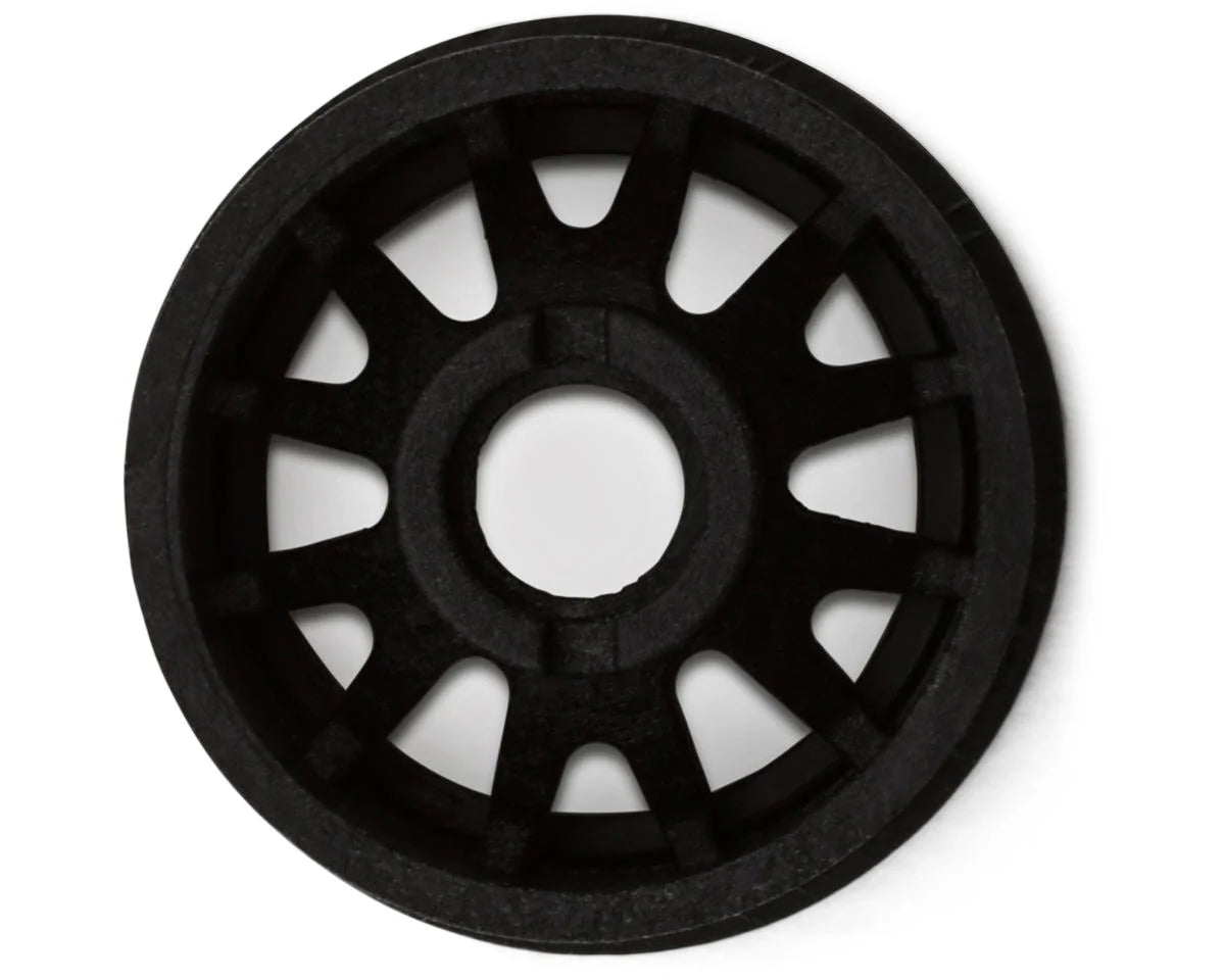 NEXX Racing Mini-Z "JUD" EVO Rear Threaded Side-Wall RWD Carbon-Fiber Rims (2mm Offset) (Black) (2)
