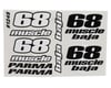 Parma PSE 1/10 '68 Muscle Baja Short Course Body (Clear)