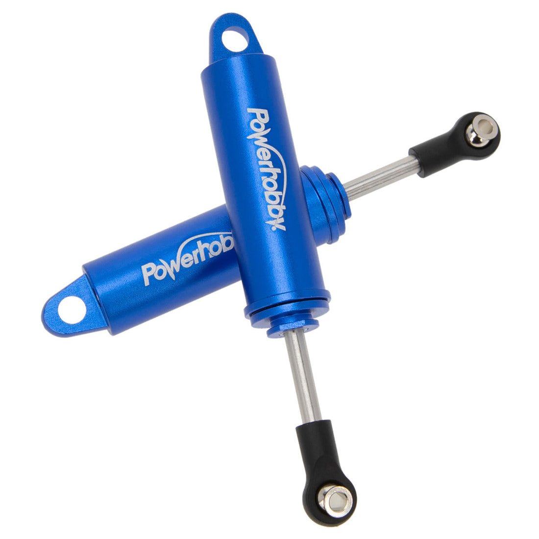 Powerhobby 80mm Promatics Two Stage Internal Spring Shocks (2) Blue