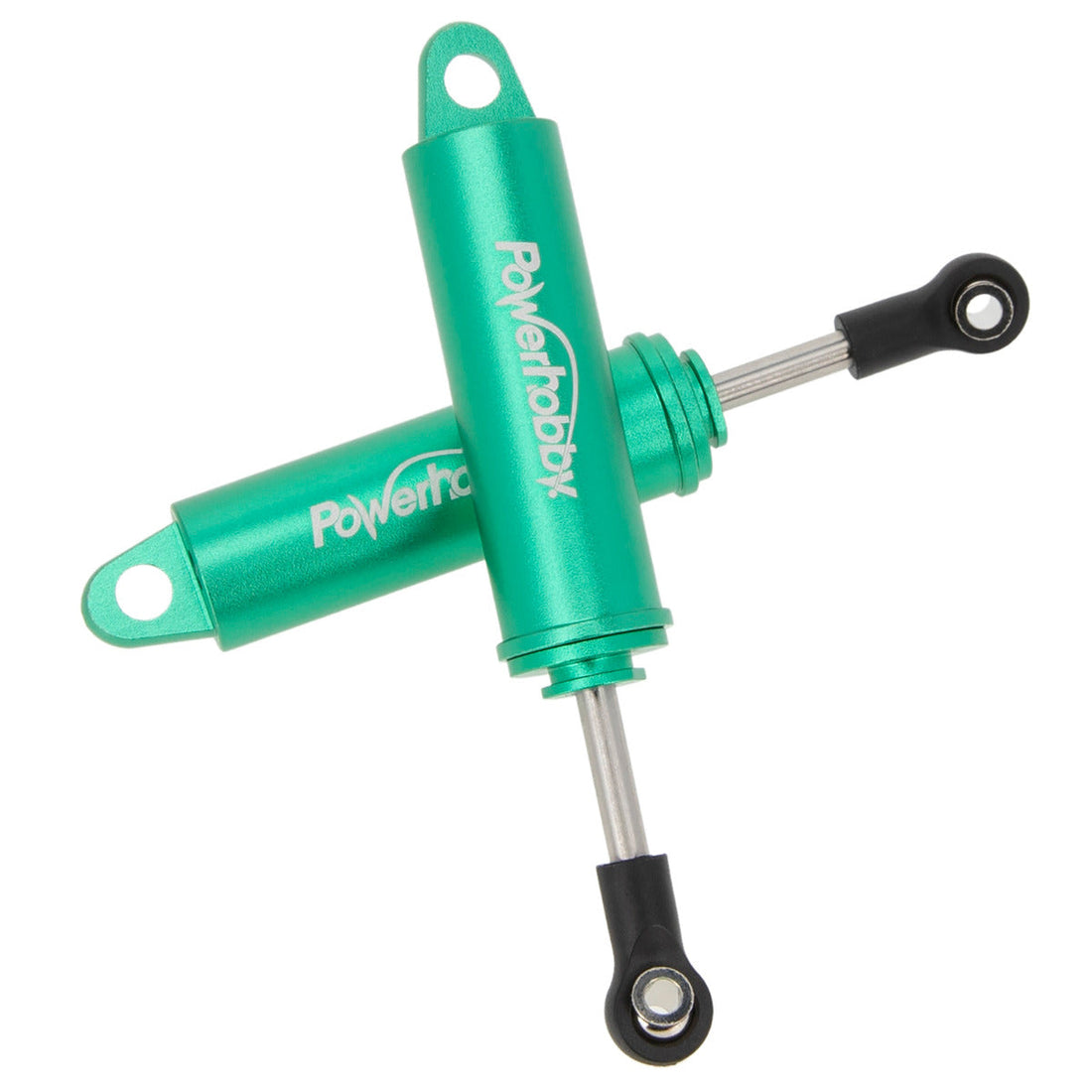 Powerhobby 80mm Promatics Two Stage Internal Spring Shocks (2) Green