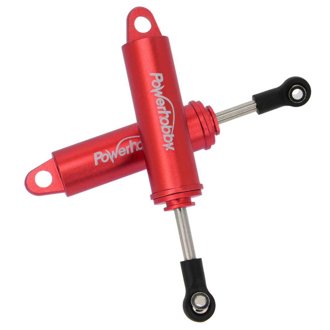 Powerhobby 80mm Promatics Two Stage Internal Spring Shocks (2) Red