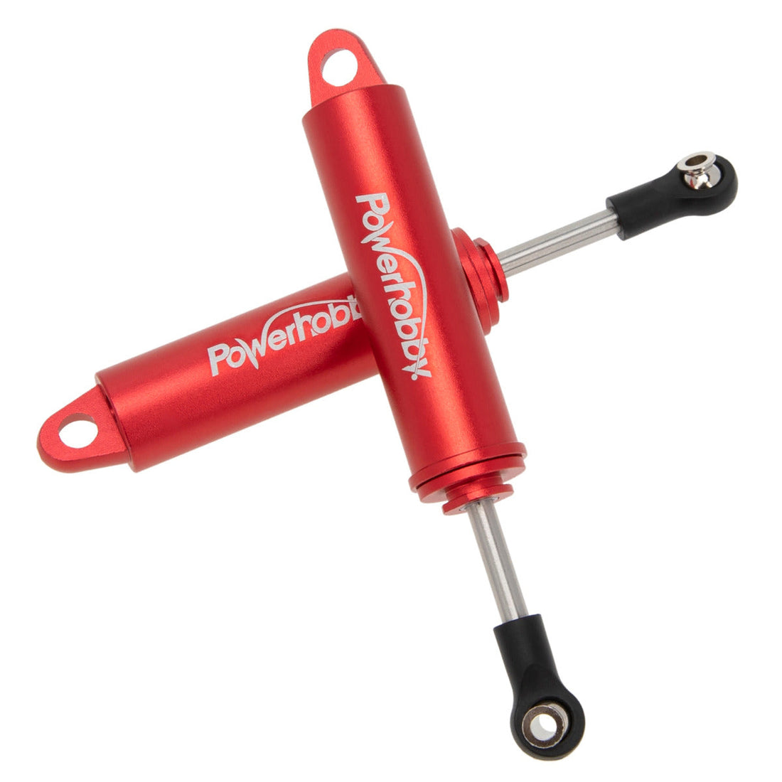 Powerhobby 90mm Promatics Two Stage Internal Spring Shocks (2) Red