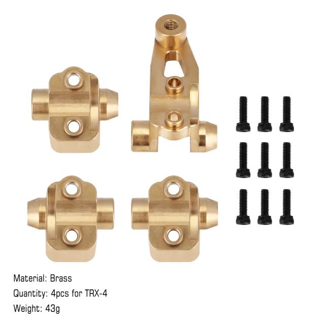 INJORA Brass Axle Mount Set Suspension Links Stand For TRX-4