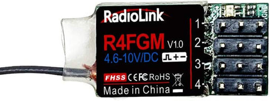 RC CARS/ RC TRUCKS/ Radiolink R4FGM 2.4Ghz 4 Channels RC Gyro Receiver for Mini RC Cars 1/28