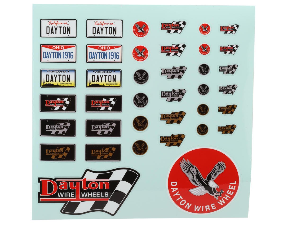 Redcat Dayton Gold Wire Wheel Set (4)