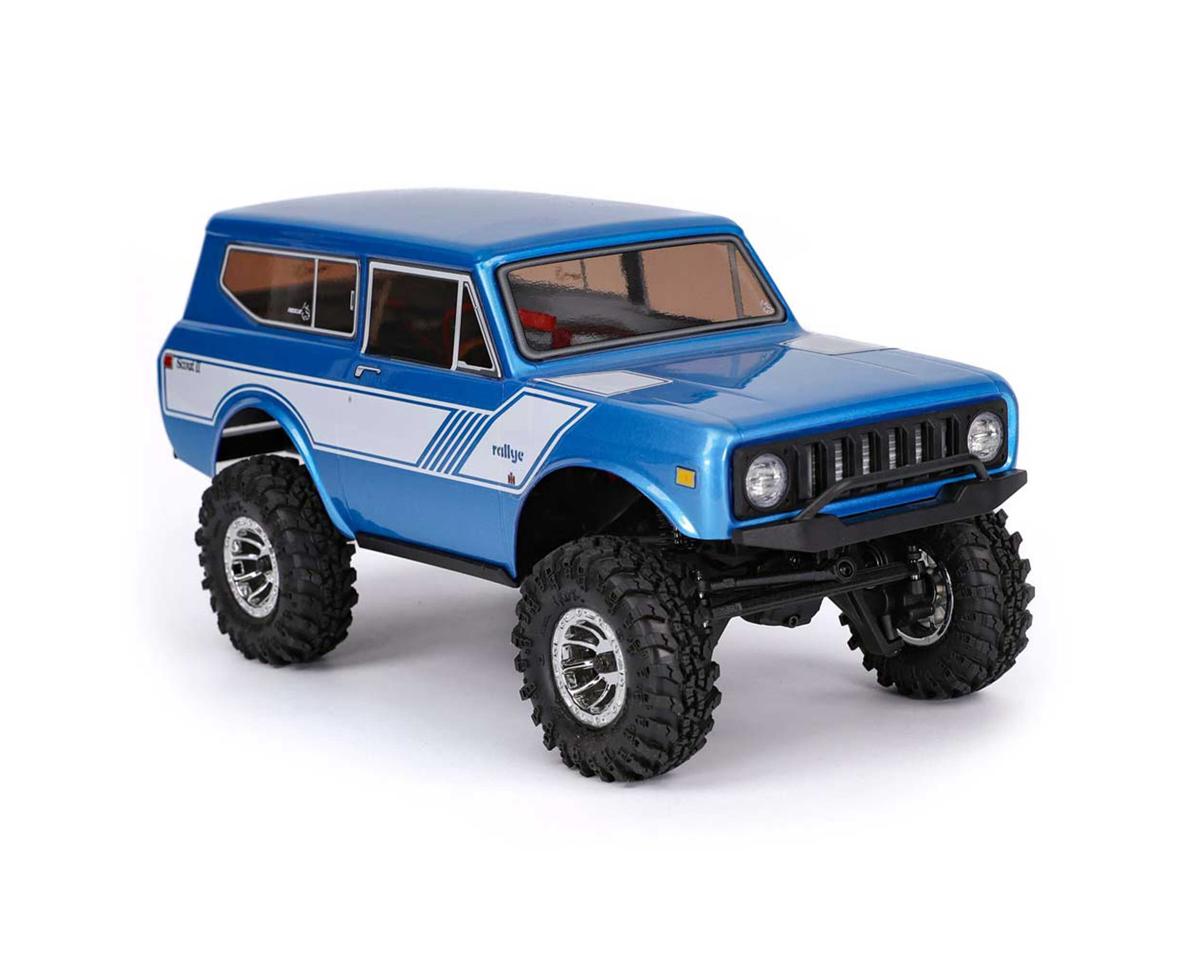 Redcat Ascent-18 International Scout II 1/18 4WD RTR Rock Crawler (Blue) w/2.4GHz Radio, Battery & Charger