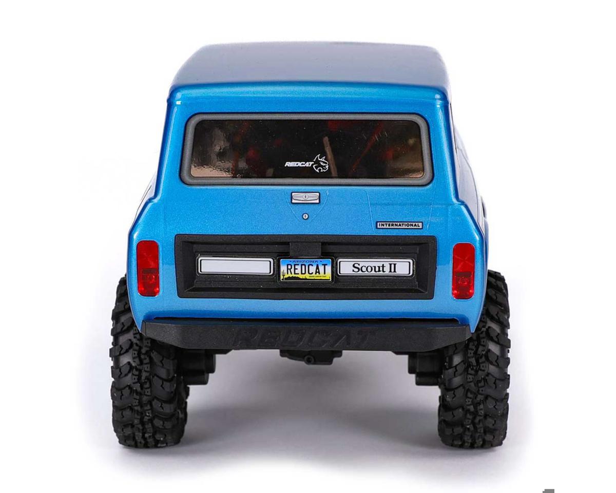 Redcat Ascent-18 International Scout II 1/18 4WD RTR Rock Crawler (Blue) w/2.4GHz Radio, Battery & Charger