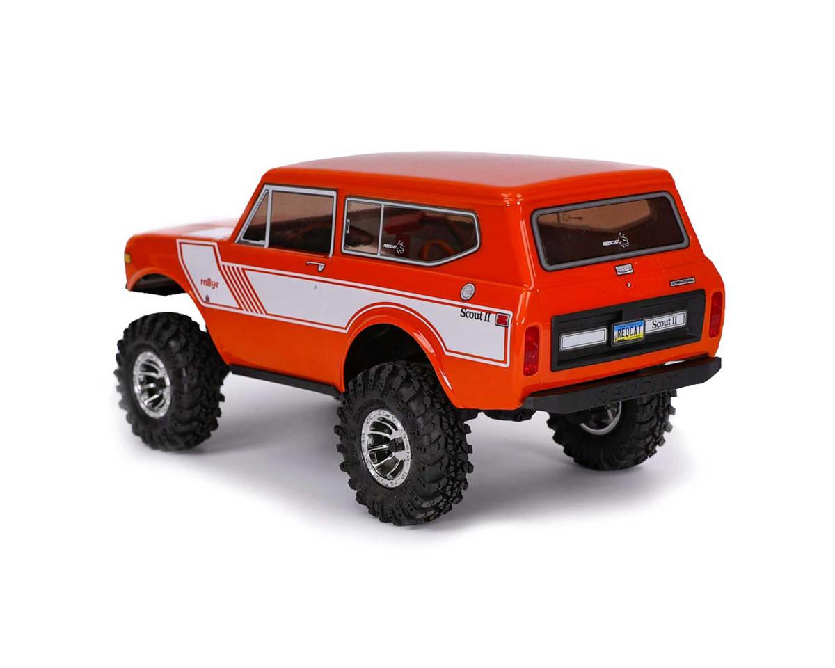 Redcat Ascent-18 International Scout II 1/18 4WD RTR Rock Crawler (Orange) w/2.4GHz Radio, Battery & Charger