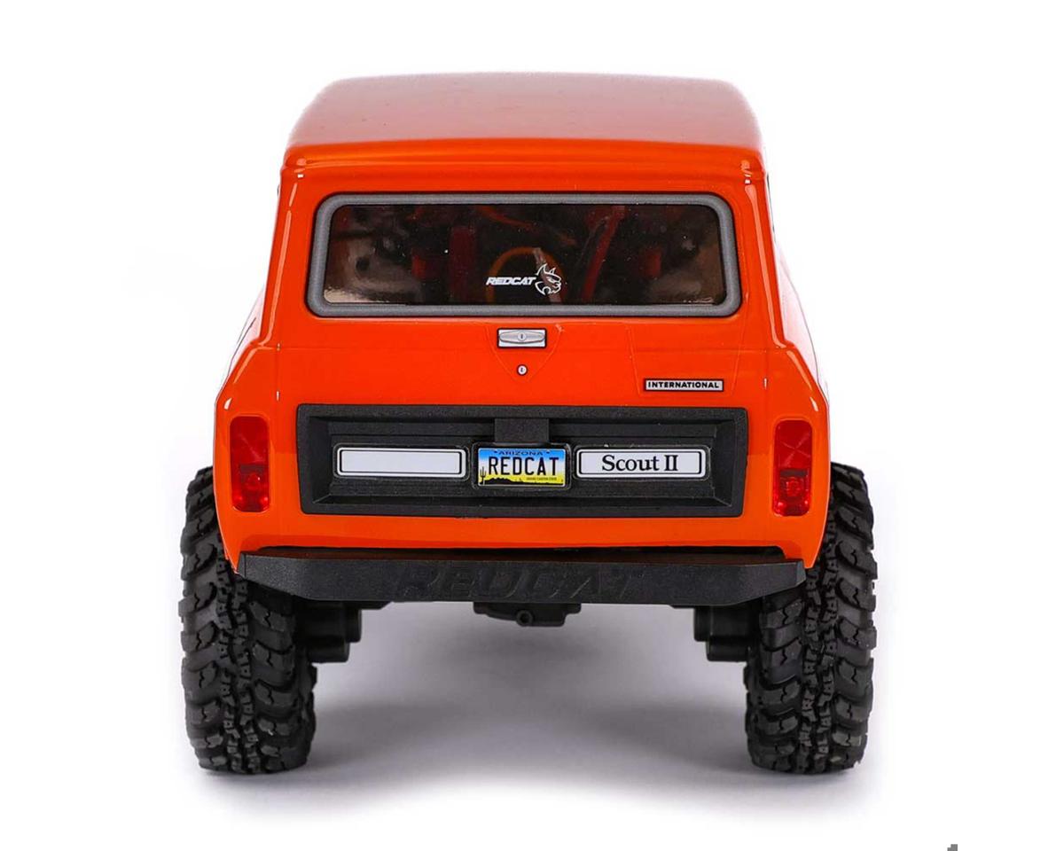 Redcat Ascent-18 International Scout II 1/18 4WD RTR Rock Crawler (Orange) w/2.4GHz Radio, Battery & Charger