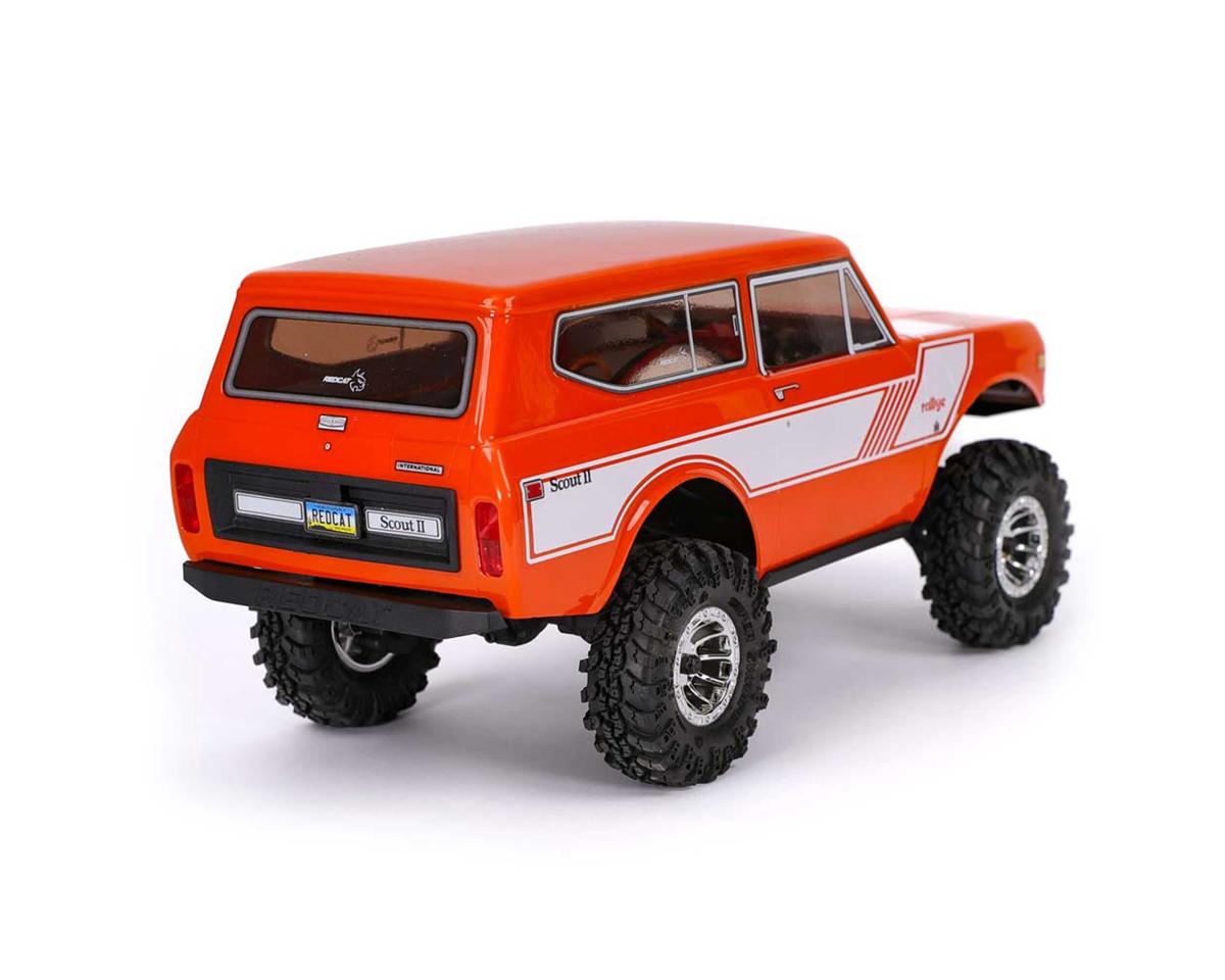 Redcat Ascent-18 International Scout II 1/18 4WD RTR Rock Crawler (Orange) w/2.4GHz Radio, Battery & Charger