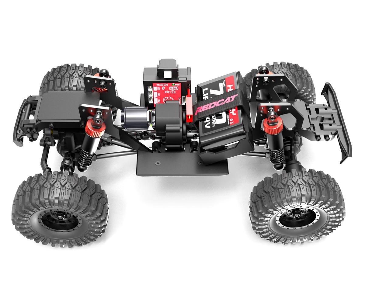 Redcat Ascent-18 1/18 4WD RTR Brushless Rock Crawler (Green) w/2.4GHz Radio, Battery & Charger