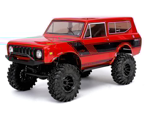 Redcat Ascent-18 International Scout II 1/18 4WD RTR Brushless Rock Crawler (Red) w/2.4GHz Radio, Battery & Charger