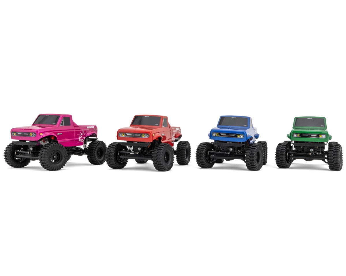 Redcat Ascent-32 V2 1/32 4WD RTR Rock Crawler (Blue) w/2.4GHz Radio, Battery & Charger