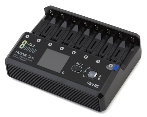 SkyRC NC3000 Octa NiNH/NiCD Battery Charger (8 Slots) (AA/AAA)