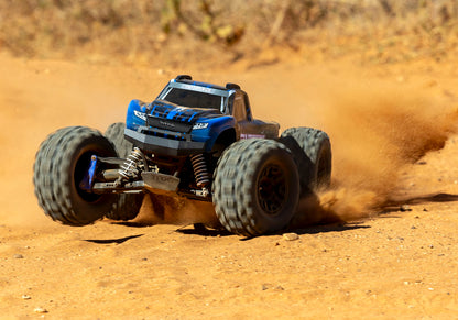 Traxxas Stampede 4X4 BL-2s Brushless 1/10 RTR Monster Truck (Blue) w/BL-2S ESC, TQ 2.4GHz Radio