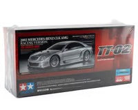 Tamiya 2002 Mercedes-Benz CLK AMG 1/10 4WD Electric Touring Car Kit (TT-02) (Pre-Painted)