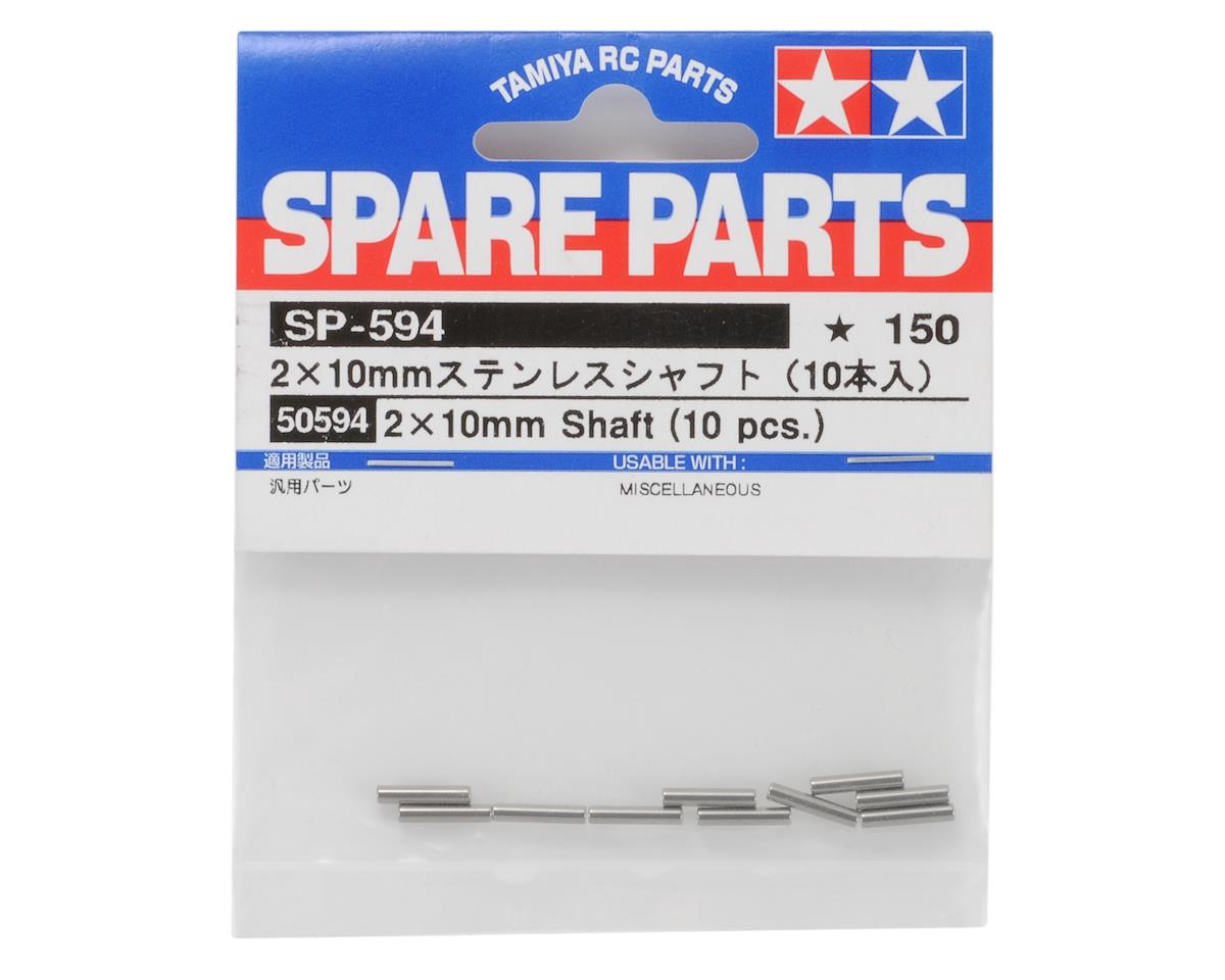 Tamiya 2x10mm Shaft (10)