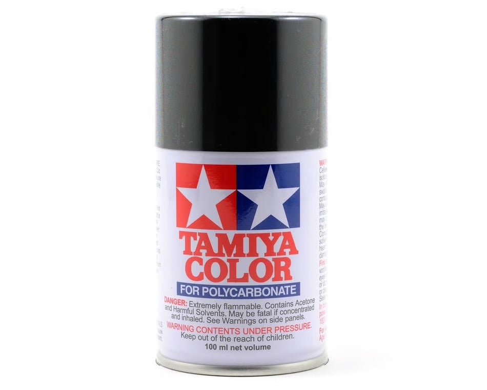 Tamiya PS-23 Gun Metal Lexan Spray Paint (100ml)