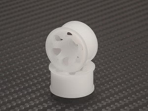 PN Racing Mini-Z 2WD Machine Cut 6 Spoke Delrin 20mm Flanged Wheel R3