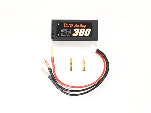 PN Racing V5 LiPo 2S 7.6V HV 360mah 60C Hardcase Battery (Charging Cable Included)