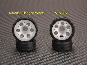 PN Racing Mini-Z 2WD Machine Cut 6 Spoke Delrin 20mm Flanged Wheel R3