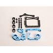 PN Racing Mini-Z V5 LCG 98mm Motor Mount (Blue)