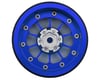 Treal Hobby 2.2" Type-A Aluminum 1/10 Rock Crawler Beadlock Wheels (Blue) (2) (115g ea)