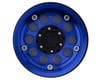 Treal Hobby 1.9" Type F 10-Hole Aluminum Crawler Beadlock Wheels (Blue) (4) (128.6g ea)