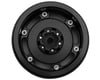 Treal Hobby Type B 2.2" Vintage Wagon Aluminum 1/10 Rock Crawler Beadlock Wheels (Black) (2) (120g ea)