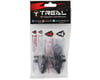 Treal Hobby Vanquish VRD/VS4-10 Brass Steering Knuckles (49.15g ea) (Black) (2) (Portal Axle)