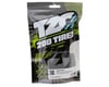 TZO Tires One 2FS 2.2" 2WD Front 1/10 Slick Buggy Tires (2) (Stiff Sidewall) (Gold) w/Foam Inserts