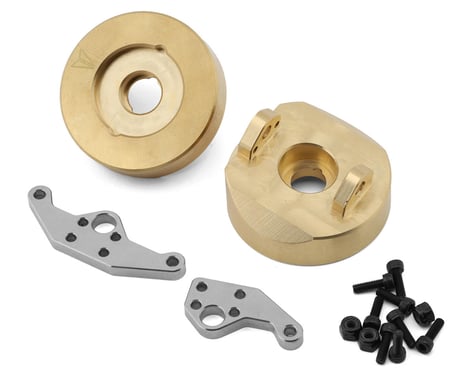 Vanquish Products H10 Optic Brass Steering Knuckles (2) (153g ea)