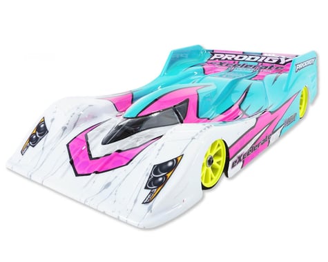 eXcelerate MACH "HD" 1/12 High Down Force Pan Car Body (Clear) (.020)