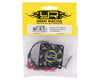 Yeah Racing 1/8 Aluminum Fan Mount Clamp w/40mm Cooling Fans (Black)